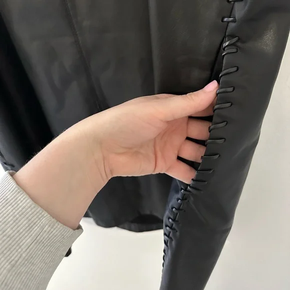 Free People Mini Leather Dress - Picture 7 of 7